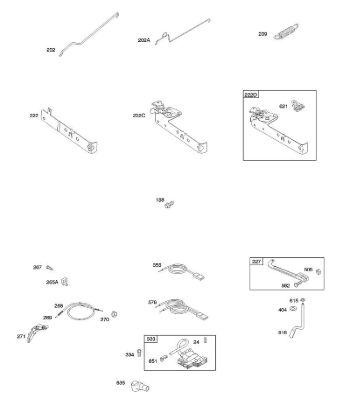 E - Controls, Governor Spring, Ignition B&S - 10 €¦ 10F902-0111-B1 Stihl