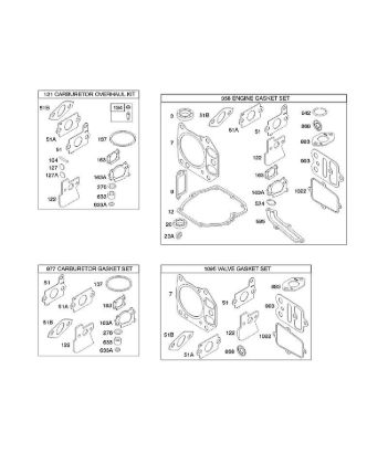 G - Kits/Gasket Sets B&S - 12 €¦ 121602-0149-E1 Stihl