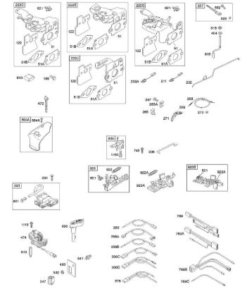C - Brake, Controls, Governor Spring, Ignition B&S - 12 €¦ 121602-0379-E1 Stihl