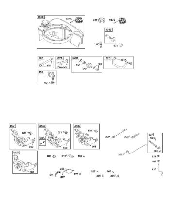 F - Controls, Fuel Supply, Governor Spring B&S - 12 €¦ 127807-0662-01 Stihl