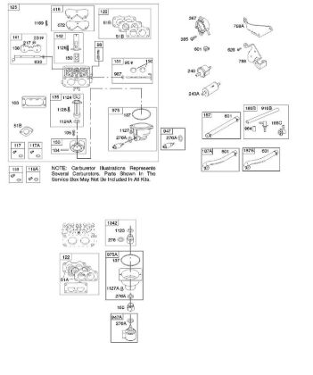 C - Carburetor, Fuel Supply B&S - 44 €¦ 445577-0136-B1 Stihl