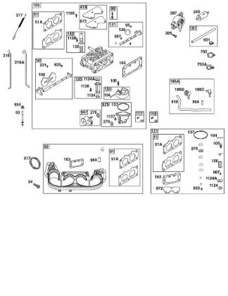 C - CARBURETOR AND FUEL SUPPLY GROUP B&S - 44 €¦ 44S977-0046-G1 Stihl
