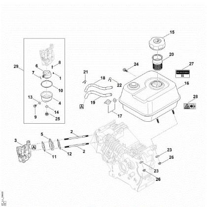 Picture of G - Fuel system EHC 700.0 (EHC700-0002)