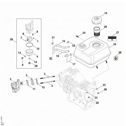 Picture of G - Fuel system EHC 700.0 (EHC700-0004)