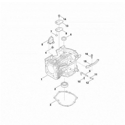 Picture of C - Crankcase EVC 1000.0 (EVC1000-0001)
