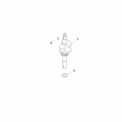 Picture of D - Crankshaft EVC 200.3 C (EVC200-0006)