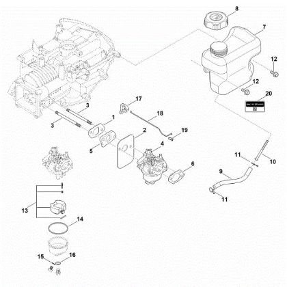 Picture of G - Fuel system EVC 200.3 C (EVC200-0006)