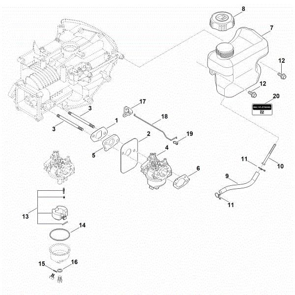 Picture of G - Fuel system EVC 200.3 C (EVC200-0006)