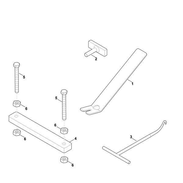 Picture of K - Special tool EVC 4000.0 (EVC4000-0001)