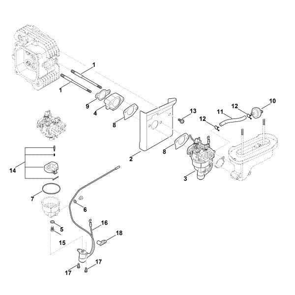 Picture of H - Fuel system EVC 4000.1 (EVC4000-0002)