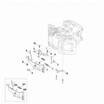 Picture of G - Regulator linkage EVC 7000.0 (EVC7000-0001)