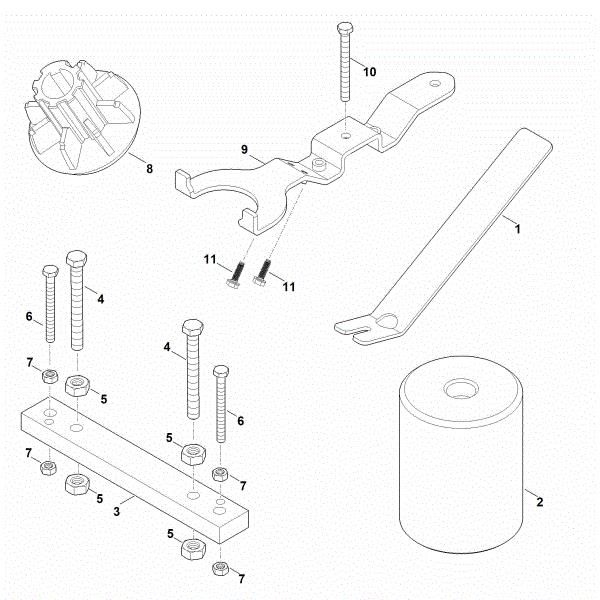 Picture of K - Special tool EVC 7000.0 (EVC7000-0001)