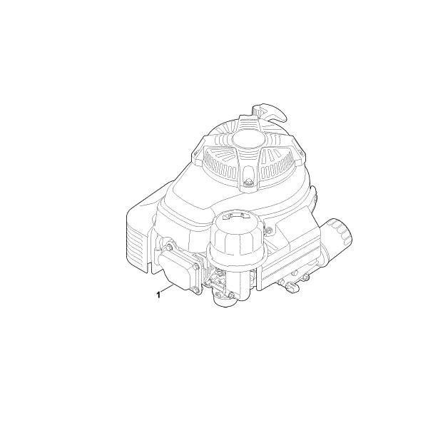 Picture of A - Engine/motor assembly FJ180V-AM80