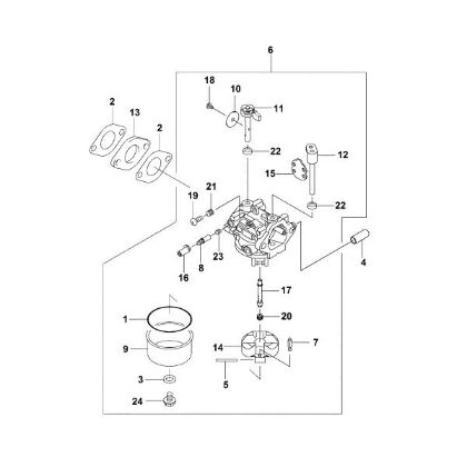 Picture of I - Carburetor FJ180V-AM80