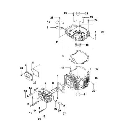 Picture of B - Cylinder FJ180V-AM93