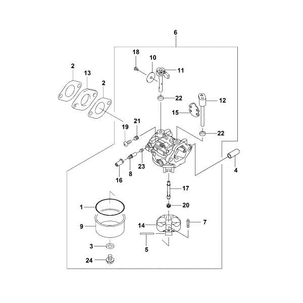 Picture of I - Carburetor FJ180V-BM80