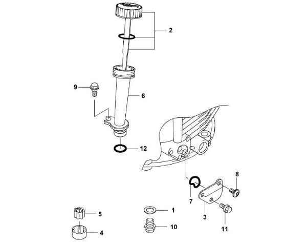 Picture of E - Lubrication system FJ180V-BS51
