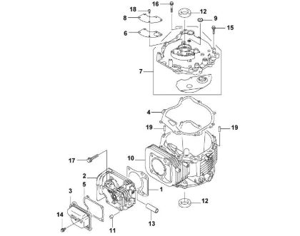 Picture of B - Cylinder FJ180V-CS51