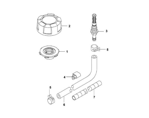 Picture of K - Fuel hose/ Filter FJ180V-CS51