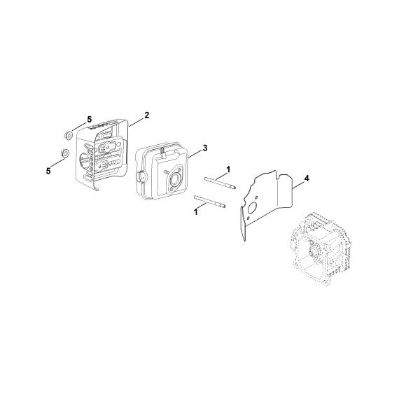 Picture of F - Exhaust HD675 (HD675-3012)
