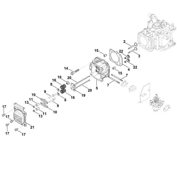 Picture of H - Valve cover, Valve HD675 (HD675-3014)