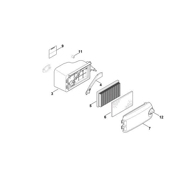 Picture of B - Air filter HD775 (HD775-3027)