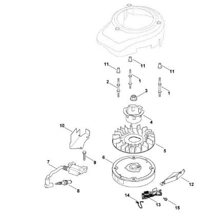 Picture of J - Ignition system XT-675 (XT675-2019)