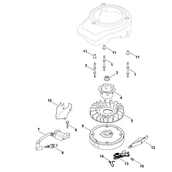 Picture of J - Ignition system XT-675 (XT675-2019)