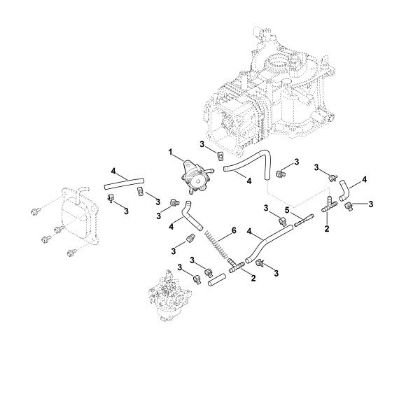 Picture of H - Fuel pump XT-675 (XT675-2047)
