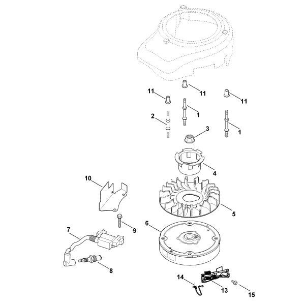 Picture of J - Ignition system XT-675 (XT675-3052)