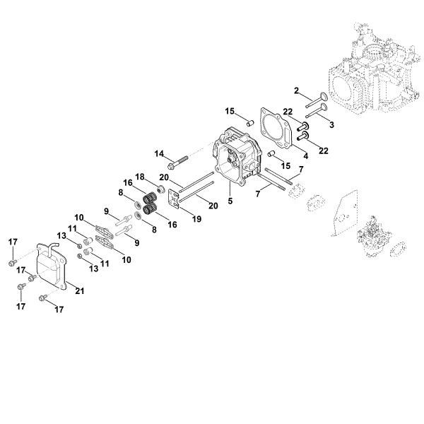 Picture of I - Valve cover, Valve XT-675 (XT675-3109)