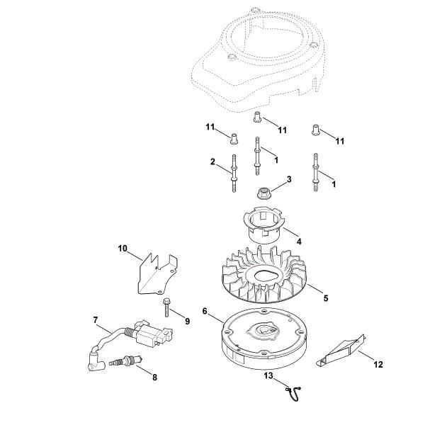 Picture of J - Ignition system XT-675 (XT675-3109)