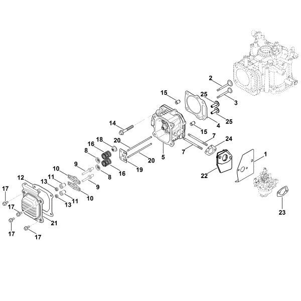 Picture of I - Valve cover, Valve XT-800 (XT800-0032)