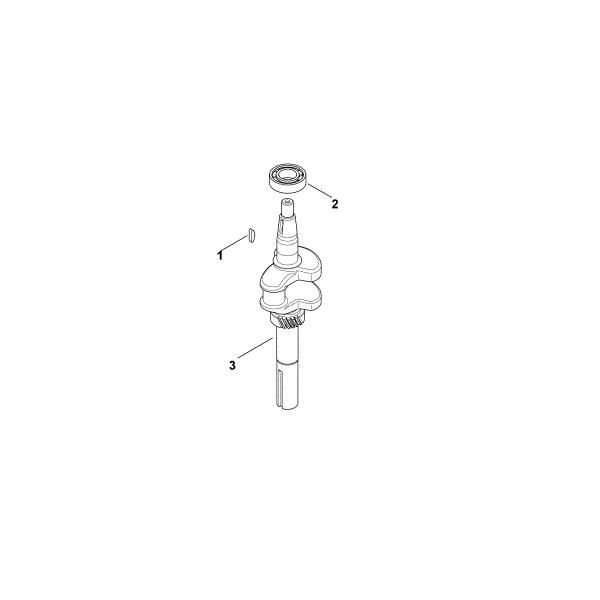 Picture of D - Crankshaft XT-800 (XT800-0036)