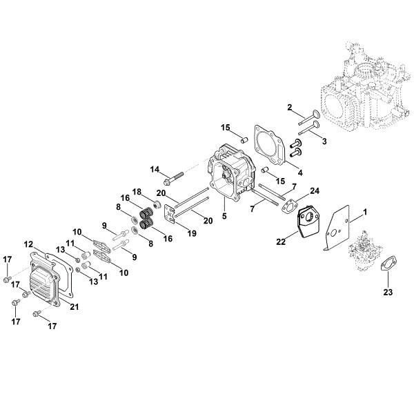 Picture of I - Valve cover, Valve XT-800 (XT800-0036)