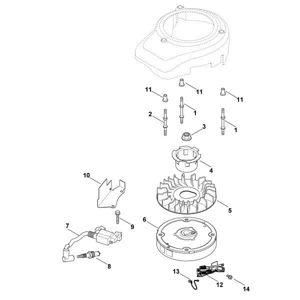 Picture of J - Ignition system XT-800 (XT800-0036)