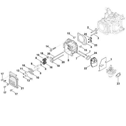 Picture of I - Valve cover, Valve XT-800 (XT800-3087)