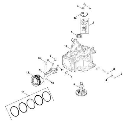 Picture of C - Camshaft XT-800 (XT800-3089)