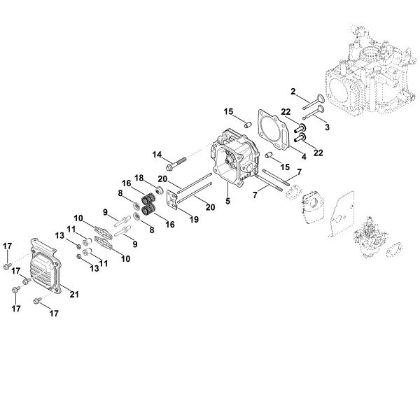 Picture of H - Valve cover, Valve XT-800 (XT800-3090)