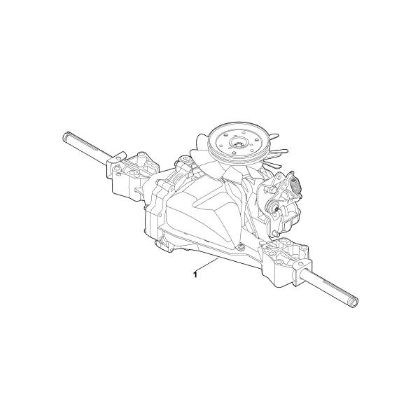 Picture of A - Gear box assy. T2-BDBF-2X3C-1NX1