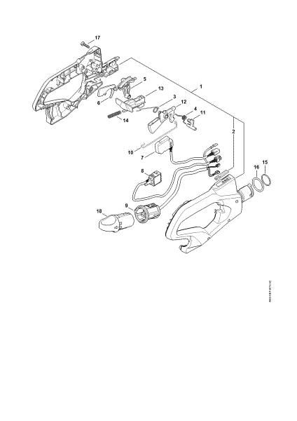 Picture of Control handle HSA 94 R