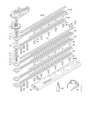 Picture of Gear head, Cutter bar HSE 52