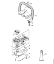 Gear head, Handlebar with hand guard 2-MIX Hedge trimmers (HS) HS 45 2-MIX Stihl