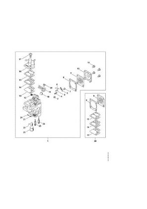 Picture of Carburetor 4242/01 HS 46