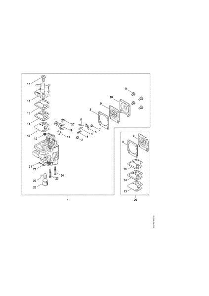 Picture of Carburetor 4242/01 HS 56 C-E