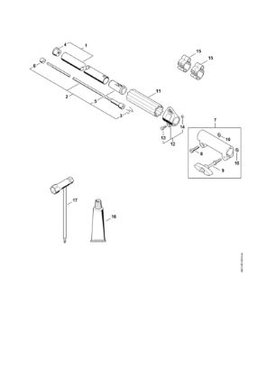 Picture of Drive tube assembly KMA 130 R