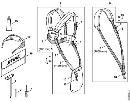 Tools, Extras KombiEngines (KM) KM 111 R Stihl
