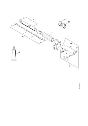 Picture of Drive tube assembly KM 235.0