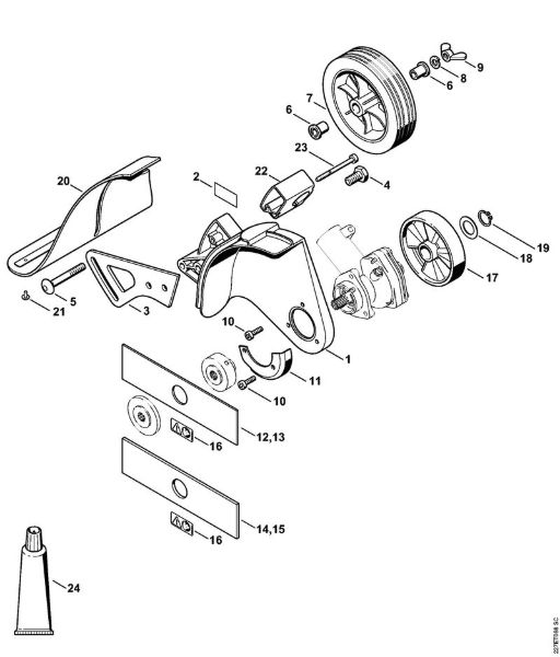 FCS-KM Deflector (32.2014) KombiTools (-KM) FCS-KM - 4137 Stihl