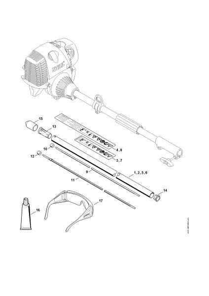 Picture of FCS-KM Drive tube assembly FCS-KM - 4137